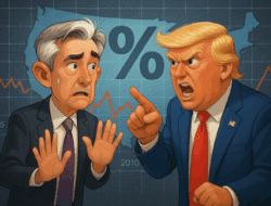 Trump Desak The Fed Pangkas Suku Bunga 1%, Powell Diancam Diganti