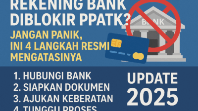 Rekening Bank Diblokir PPATK? Jangan Panik, Ini 4 Langkah Resmi Mengatasinya (Update 2025)